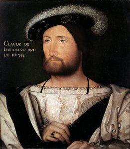Porträt von Claude de Lorraine, Herzog von Guise von Jean Clouet