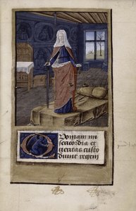 Allegorie der Gerechtigkeit aus John of Wales Breviloquium de virtutibus antiquorum principum et philosophorum, 1475-1499