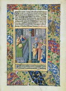 Der Orden vom Goldenen Vlies aus den Stundenbuch von Louis d