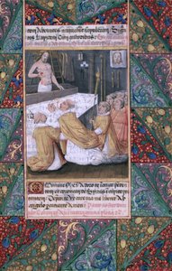 Ms Lat. Q.v.I.126 f.112 Die Eucharistie, aus dem 