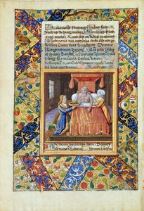 Isaak segnet Jakob, aus dem 