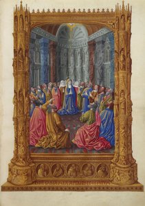 Très Riches Heures des Herzogs von Berry - Pfingsten