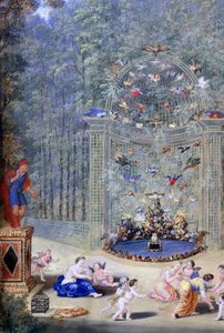 Eingang zum Labyrinth in Versailles von Jean Cotelle the younger