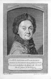 Pierre-Louis Moreau de Maupertuis, Astronom von Jean Daullé