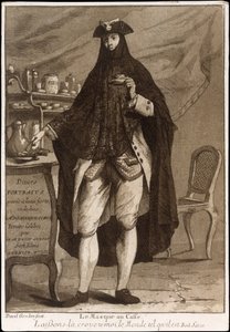Titelseite aus Divers Portraits, veröffentlicht 1775 (Radierung)
