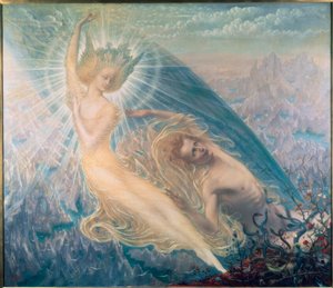 Der Engel der Herrlichkeiten von Jean Delville