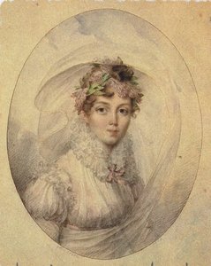 Porträt von Prinzessin Sinaida Alexandrowna Wolkonskaja 1792-1862