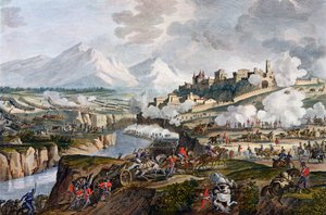 Die Schlacht von Rovereto, Italien, 18 Fructidor, Jahr 4 September 1796 von Jean Duplessis Bertaux