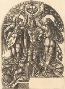 Heinrich II. als der siegreiche Erzengel Michael