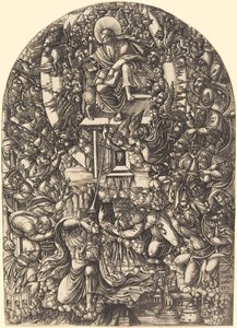 Der heilige Johannes wird in den Himmel gerufen von Jean Duvet