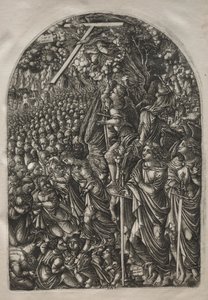 Die Apokalypse: Vier Engel halten die Winde zurück von Jean Duvet