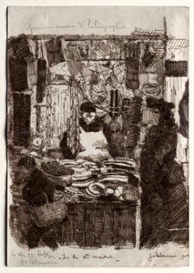 Auf dem alten Markt von Jean Emile Laboureur
