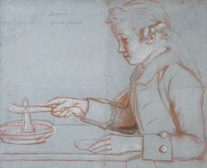 Jean Etienne Liotard, der Sohn des Künstlers beim Frühstück, ca.1770 von Jean Étienne Liotard