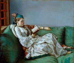 Maria Adelaide von Frankreich im türkischen Kostüm, 1753 von Jean Étienne Liotard