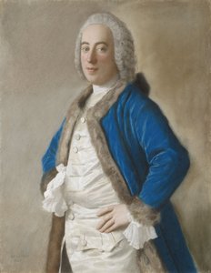 Porträt von Joseph Bouër, Kaufmann in Genua von Jean Étienne Liotard