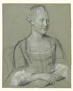 Porträt einer Frau von Jean Étienne Liotard
