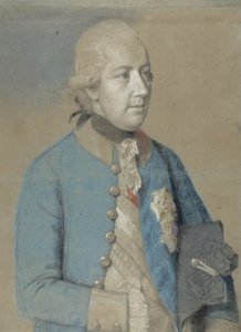 Porträt von Joseph II. von Österreich (1741-90), Römisch-Deutscher Kaiser und später König von Ungarn und Böhmen von Jean Étienne Liotard