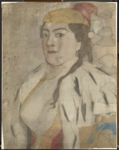 Porträt einer unbekannten Frau aus Istanbul von Jean Étienne Liotard