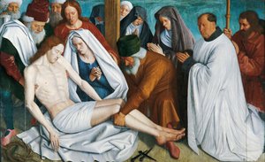 Die Pietà von Jean Fouquet