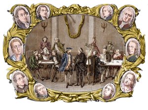 Paris - Das Café Procope im 18. Jahrhundert