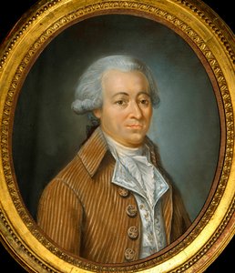 Porträt von Francois Buzot (1760 - 1794), französischer Politiker. Pastell von Jean-Francois Garneray (1755-1837). Paris, Musée Carnavalet