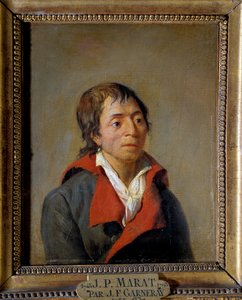 Porträt von Jean-Paul Marat, Arzt, Gründer von 