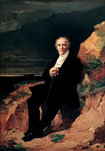 Porträt des französischen Ökonomen und Philosophen Charles Fourier (1772-1837)