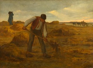 Bauer beim Düngen (Paysan répandant du fumier), 1854-1855