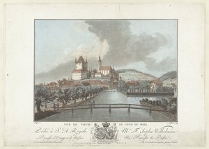 Ansicht von Thun von Jean Francois Janinet