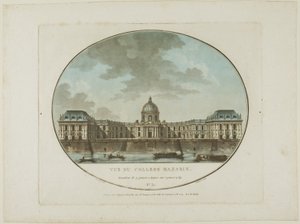 Ansicht des Mazarin-Kollegs