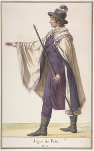 Ein Friedensrichter, ca. 1798-99 von Jean Francois Leonor Merimee