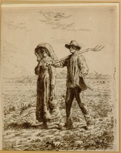 Zur Arbeit gehen, 1863