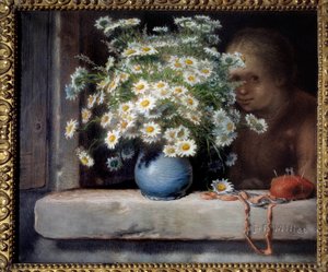 Der Strauß Gänseblümchen von Jean Francois Millet