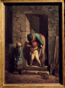 Mütterliche Vorsicht von Jean Francois Millet