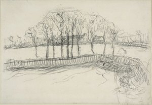 Weide in der Normandie von Jean Francois Millet