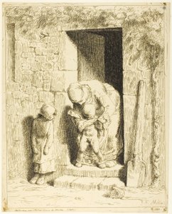 Die mütterliche Vorsicht von Jean Francois Millet