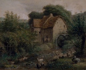 Die alte Mühle von Jean Francois Millet