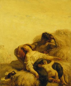 Die schlafenden Schnitter von Jean Francois Millet