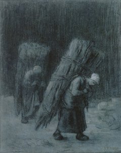 Frauen tragen Zweige, ca. 1858