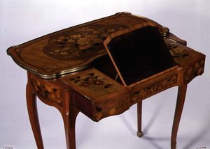 Mechanischer Schreibtisch, ca. 1760 von Jean Francois Oeben
