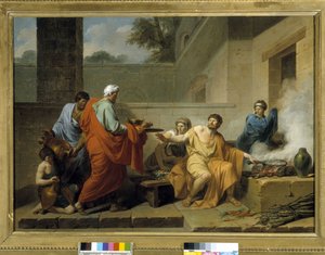 Manius Curius Dentatus lehnt die Geschenke der Samniten ab