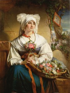 Ein Blumenmädchen aus Triest