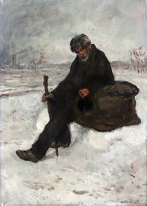 Ein Philosoph, Cheminot im Schnee