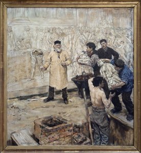 Beim Gießer von Jean Francois Raffaelli