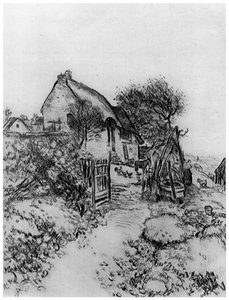 La Chaumiere, ca. 1870-1920 1924 von Jean Francois Raffaelli