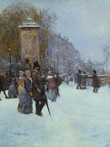 Die Promenade in Paris