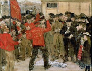 Die Heilsarmee von Jean Francois Raffaelli