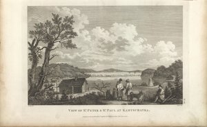 Ansicht des Petropavlovsk Hafens, 1780er von Jean Francois de Galaup La Perouse