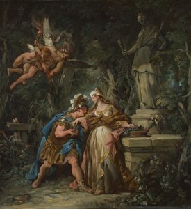 Jason schwört Medea ewige Zuneigung von Jean François de Troy