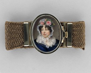 Armband mit Porträt von Lady Susan Murray von Jean François Gérard Fontallard